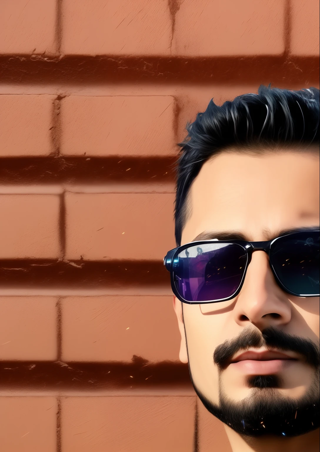 Change background to cyberpunk, 8k, handsome, realistic face, clear face