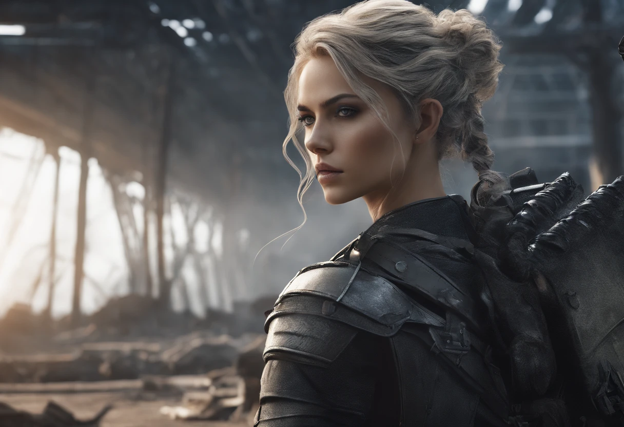 a master piece of storytelling,beautiful face,incoming_attack,battle scene,slashing by holding sword,High quality,Best quality,8K wallpaper,Ultra-detailed,high resolution,(Intricate details:1.3),(Ultra-detailed:1.3),(Sharp focus:1.3),(Natural lighting:1.05),(Vivid colors:1.3),Perfect anatomy,Perfect hands,Extremely detailed eyes,Extremely detailed body,extremely detailed finger,Dynamic hair,(bright illumination),Atmosfera escura, alto contraste de luz e sombra