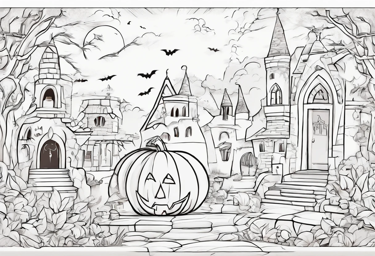 /imagine halloween design coloring pages for kids, cute little mummie cartoon style, low detail,graffiti-inspired, cartoon style, high-quality, --at 3:2