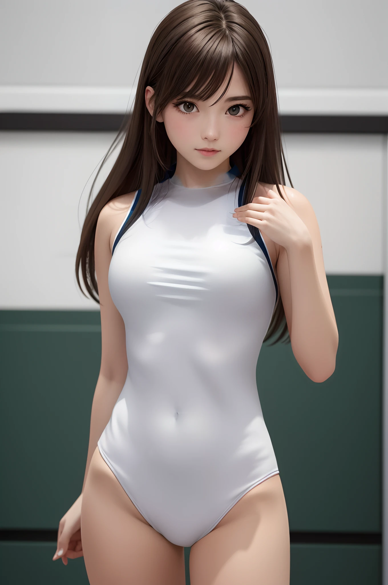 White leotard