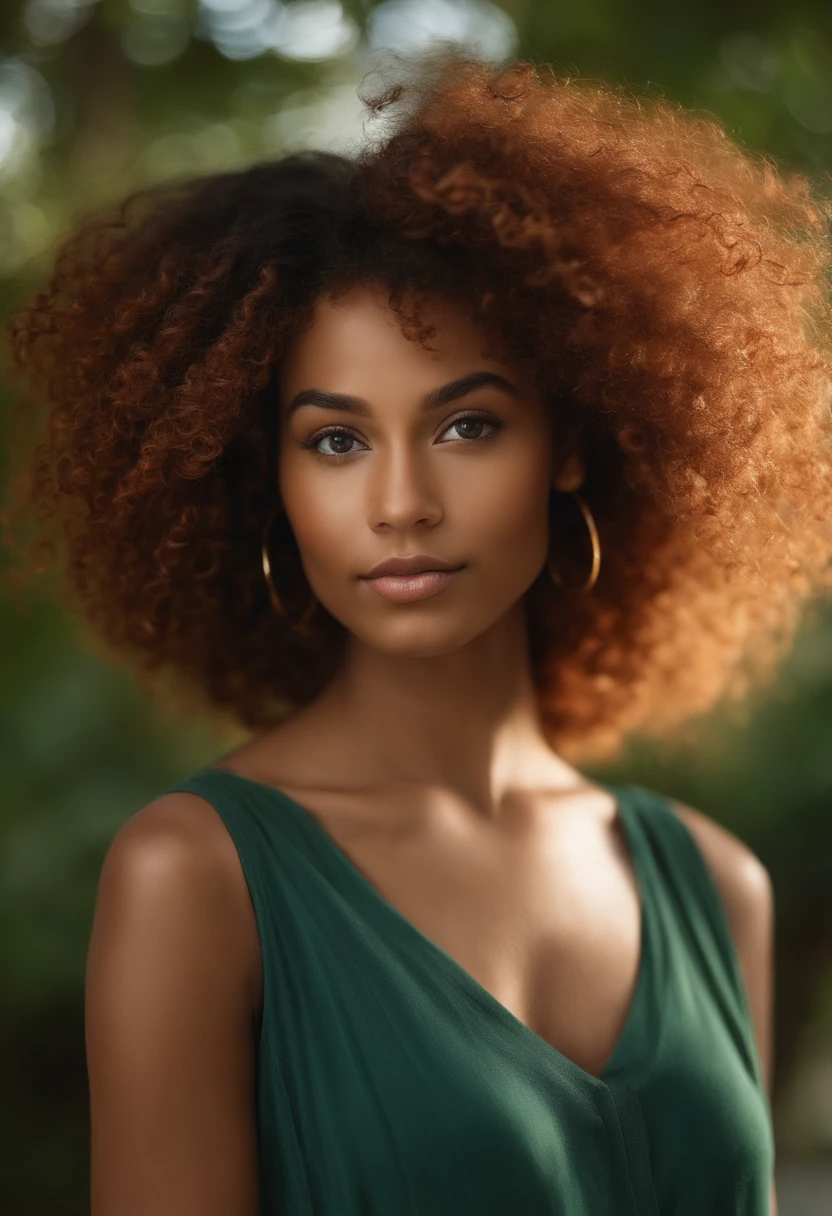 "Ultra-realistic image of a beautiful 18-year-old Afro-Latin girl,Caramel peel, corps parfait, Prendre un selfie dans la salle de bain avec son iPhone 14, maigre, taille ultra-fine, cheveux rouge, Curly curly hair karibean , piercing green eyes.hyper-realistic,anatomie correcte,Facial features are carefully represented,Boucles gratuites, curly red hair, (cour, curly red hair), Long curly wild red hair, cheveux multiversaux, cour, curly red hair, curly red hair, Boucles, wavy hair spread out, Boucles baroques, Boucles, Curly,Texture des cheveux, Curly bang, photo de face