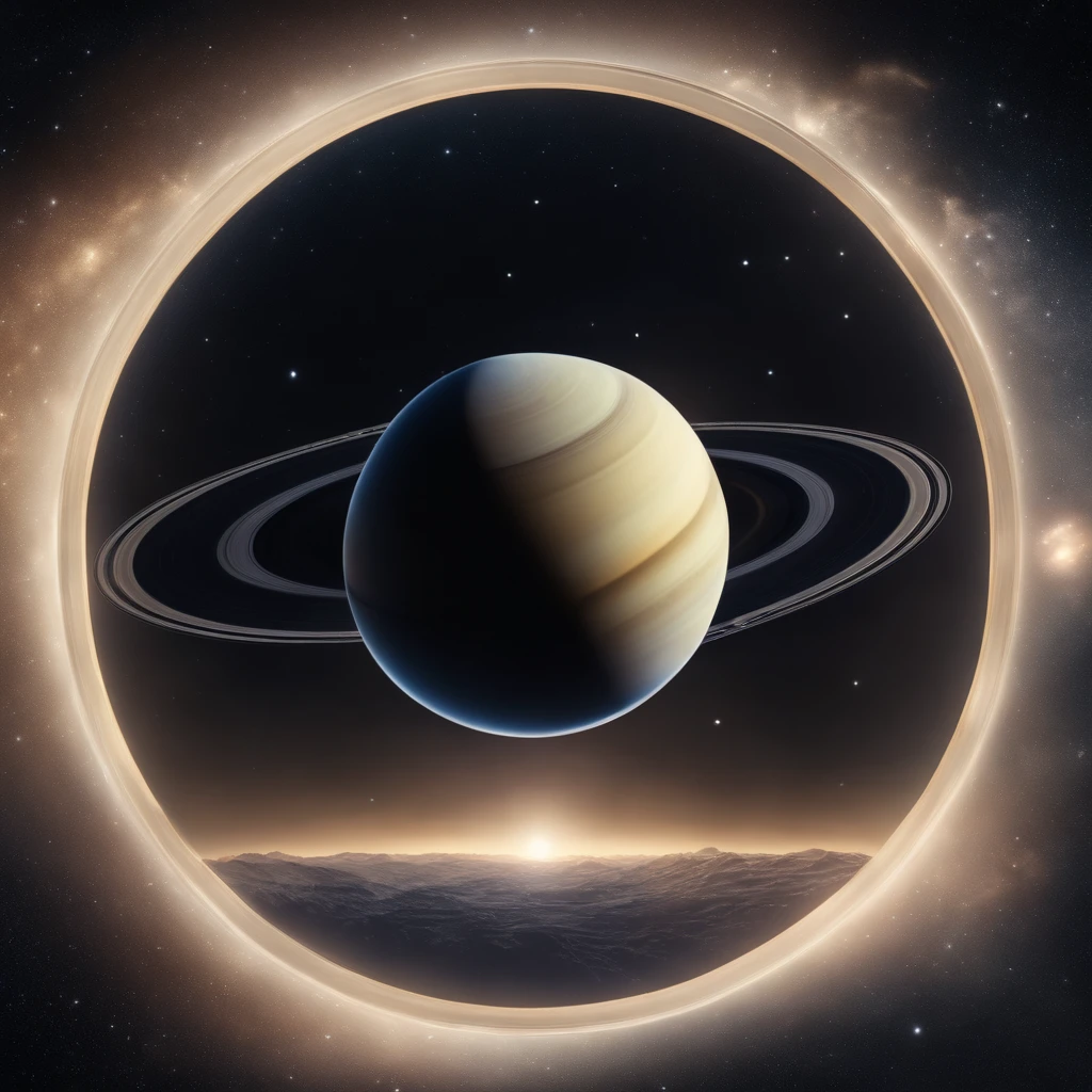 Saturn from space
