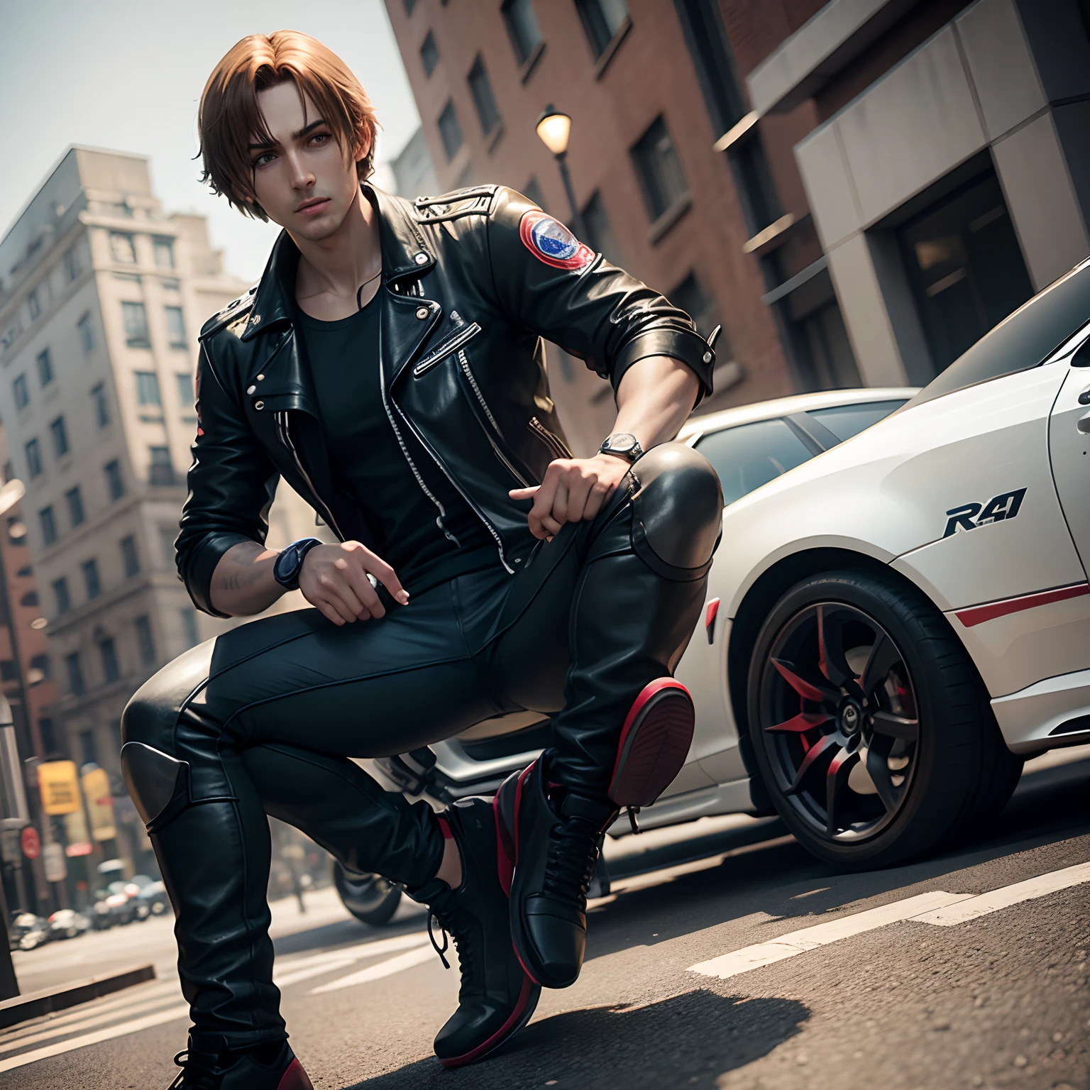 Leon kennedy drive bike R1