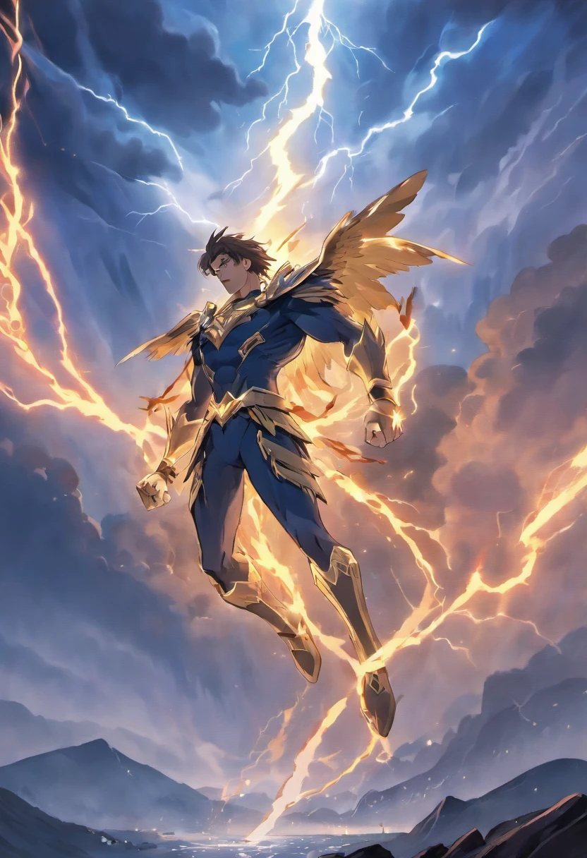 A painting depicting Prometheus, surrounded by clouds and lightning, courageously facing the voracious eagle.
(best quality,4k,8k,highres,masterpiece:1.2),ultra-detailed,(realistic,photorealistic,photo-realistic:1.37),dramatic lighting, intense emotion, powerful symbolism, heroic protagonist, divine atmosphere, detailed facial expression, dynamic composition, theatrical colors, ancient Greek mythology, epic battle, rocky mountain peak, stormy weather, menacing eagle, feathers, lightning bolts, ethereal clouds, mythical fire, defiant stance, tormented Prometheus, atmospheric perspective.