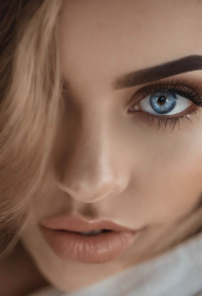 Arafed Mujer totalmente , Chica sexy con ojos azules, ultra realista, meticulosamente detallado, Retrato Sophie Mudd, cabello rubio y ojos grandes, selfie de una mujer joven, Ojos del dormitorio, Violeta Myers, sin maquillaje, Maquillaje natural, staring directly into camera, cara con artgram, maquillaje sutil, Impresionante foto de cuerpo completo, En el gimnasio, Small-sized bust; ; ;desnudo
