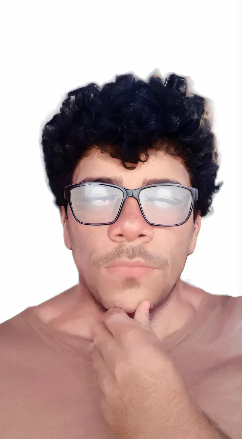 Me vista com um sueter preto
