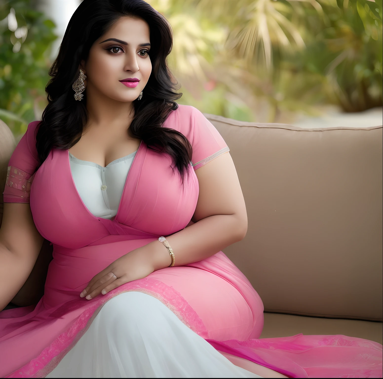 Indian actress  sexy chubby curvy lusty