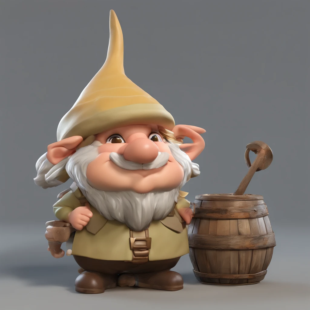 A very sexy gnome, (mature face:1.4)