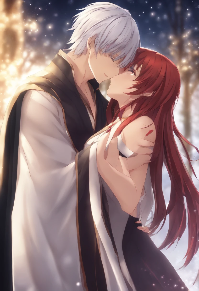 kurumi tokisaki, kissing, nino nakano, date a live, anime, ecchi, naked, big boobs, sex