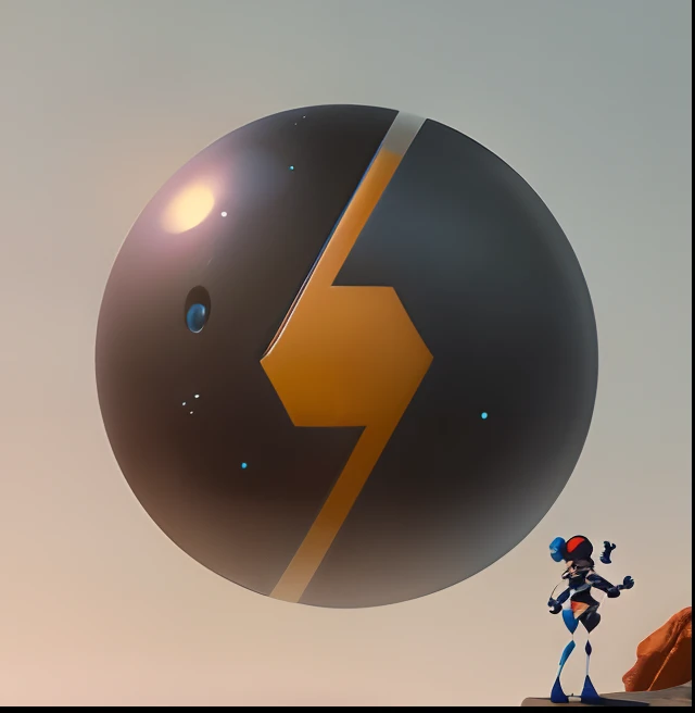 A brave and adventurous Disney Pixar man, robot and woman collaborating looking at the attached image, professional, and a determined mood, Disney, 8k, black attached image