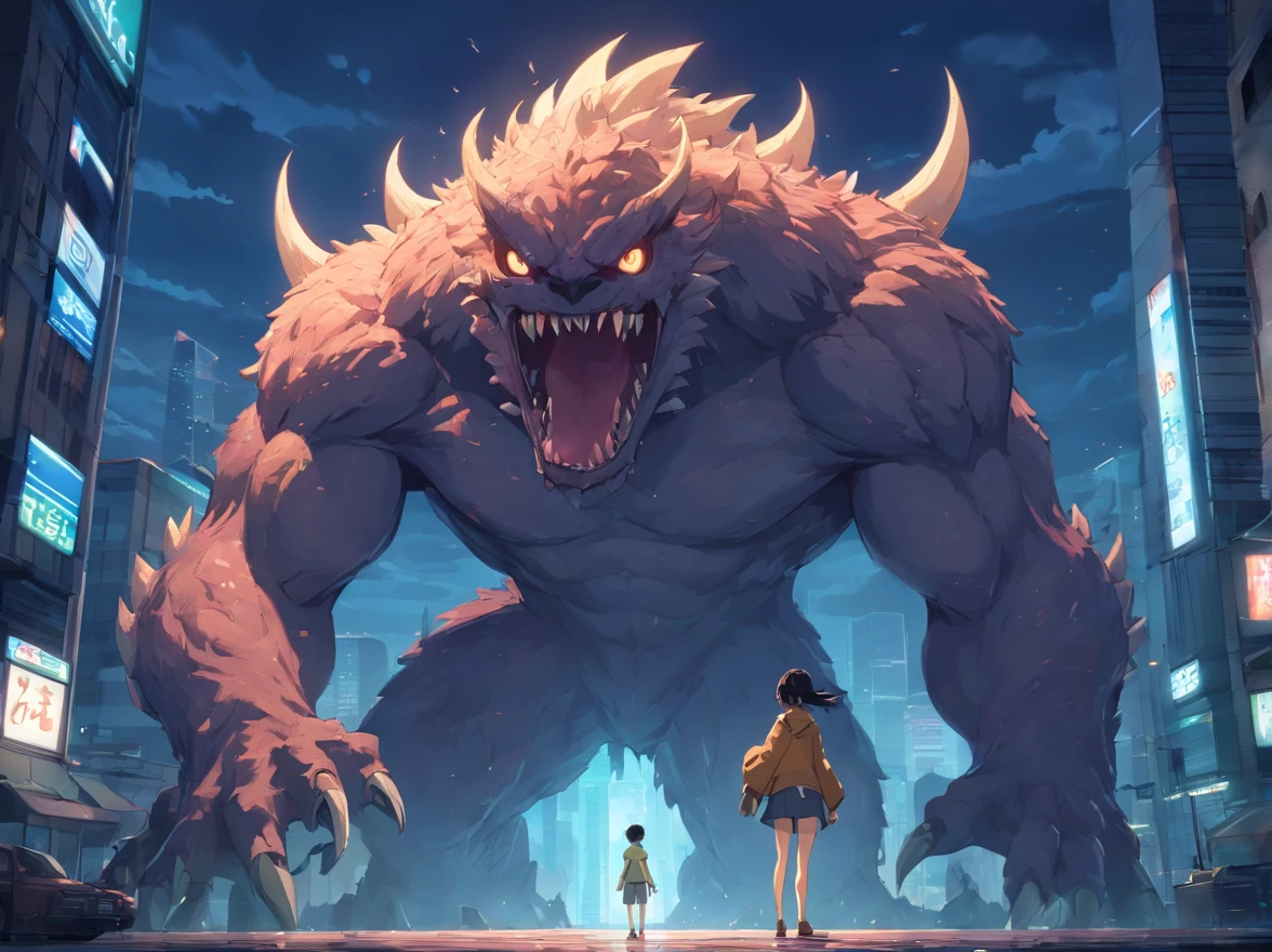a stone monster, gigantic mouth, muscular long legs, (perfectly round), sphere body, (without arms), no arms, stone texture, detailed facial features, sharp teeth, intense gaze, eerie lighting, dark and moody colors, high-resolution artwork, photorealistic style