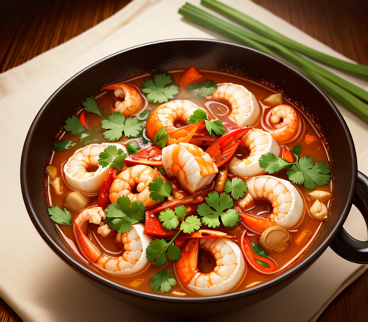 Tom Yum Goong - Thai Shrimp Soup