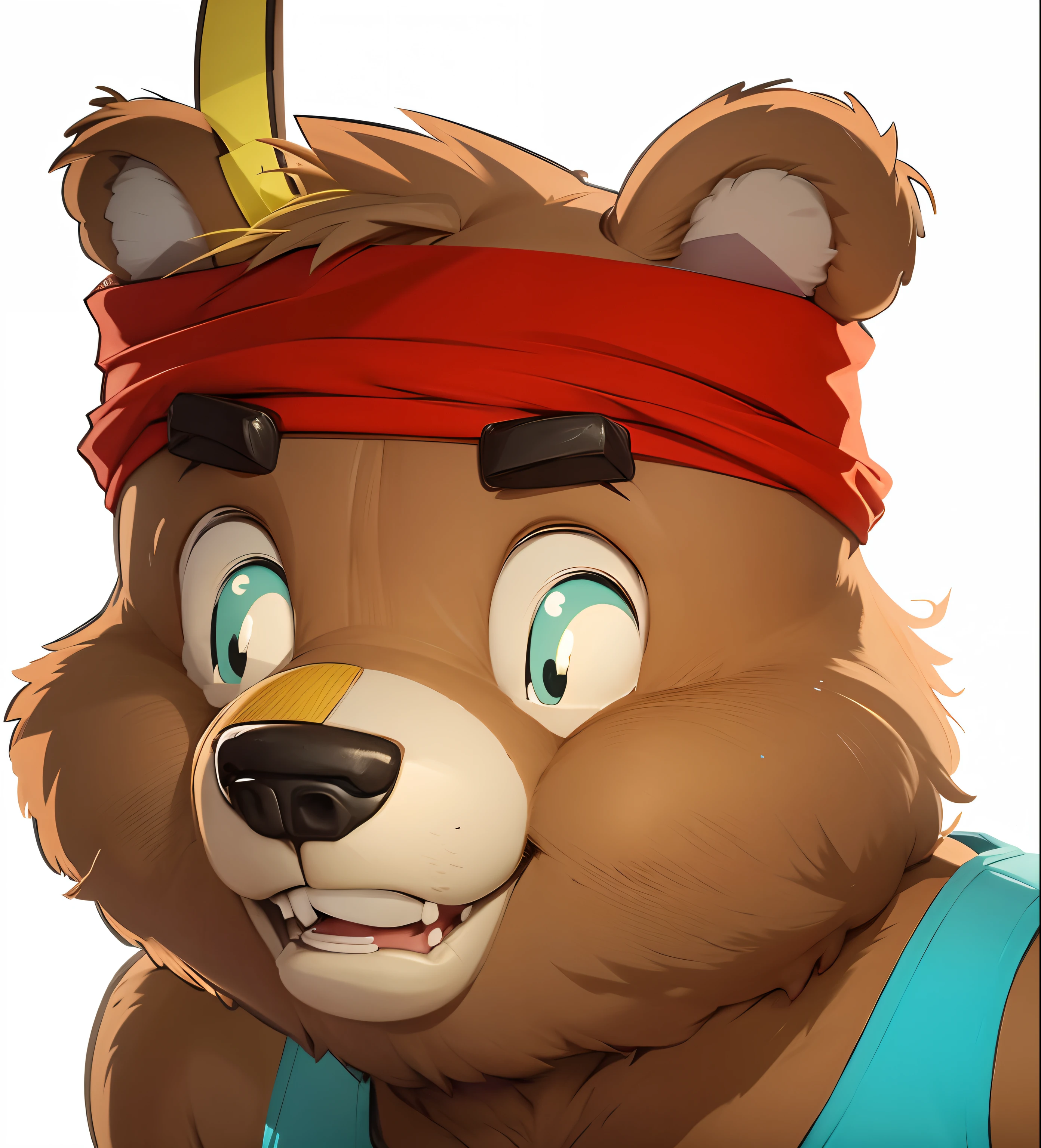 Chubby, furry,male , anthro bear, very plump, middle aged , detailed eyes ,Thick beard, seductive , detailed , headshot , wearing color block hoodie, extremely hot and sexy, full detailed eyes, by hyaku ,by darkgem, by glitter trap boy, by jumper bear,wearing circular glasses, wearing white tshirt, cute smile, full set of teeth, perfect teeth, cute smile, seductive smile, winking, big butt in jeans, big bulge, bear tail, cute bear tail, sexy pose, cute pose, hair pushed to the side, detailed mouth, blushing, profile picture, winking