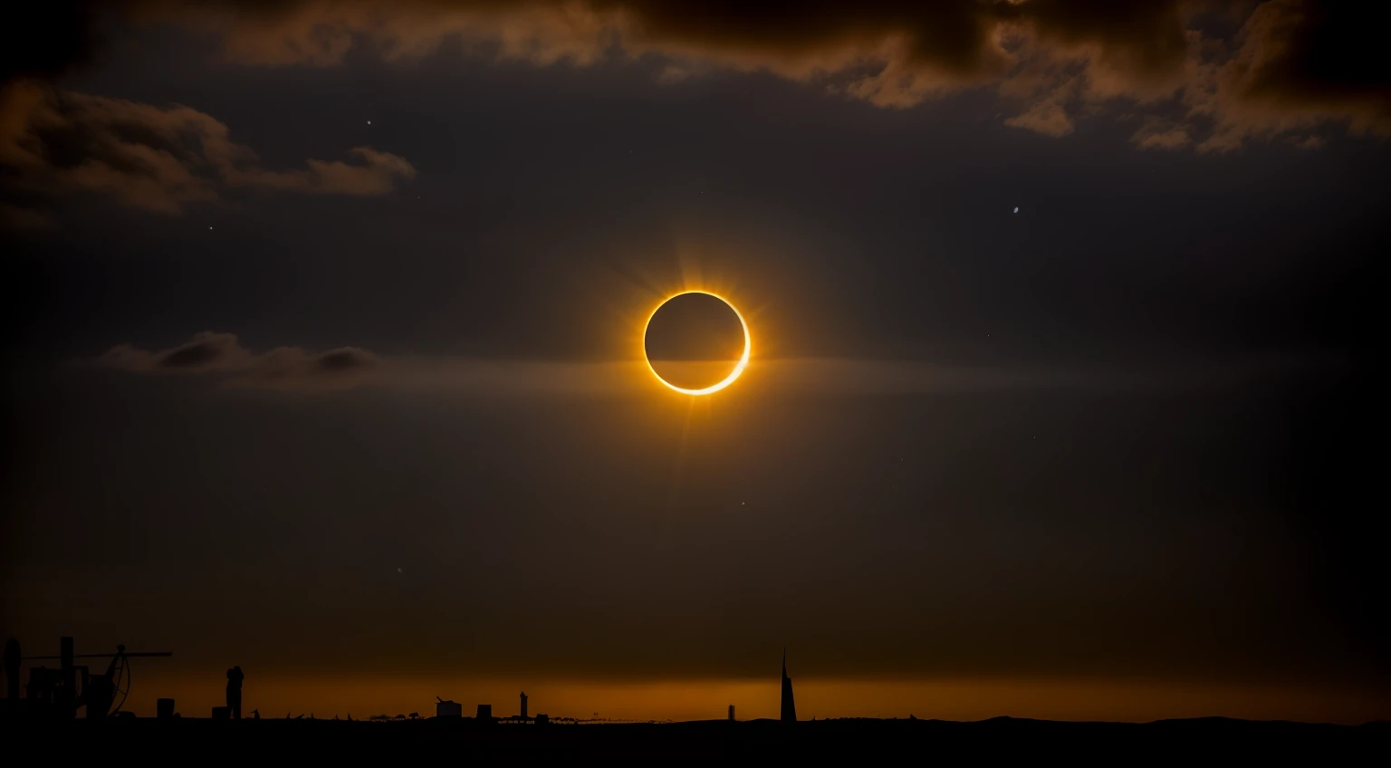 Image of a Solar Eclipse in the Sky, um Eclipse, durante um Eclipse, ECLIPSE SOLAR, Solar eclipse in the sky, Eclipse solar escuro, Eclipse, Anel de fogo, Eclipse total, Solar eclipse in Iceland, an amazing photo, halo laranja, um halo brilhante, Eclipse eterno, Sol do buraco negro, foto muito bonita, Eclipse branco, sol do buraco negro