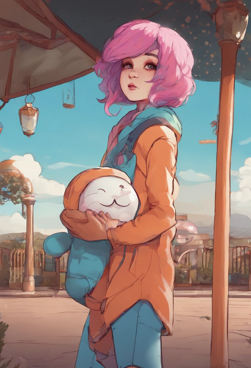 Gumball Waterson as Anime