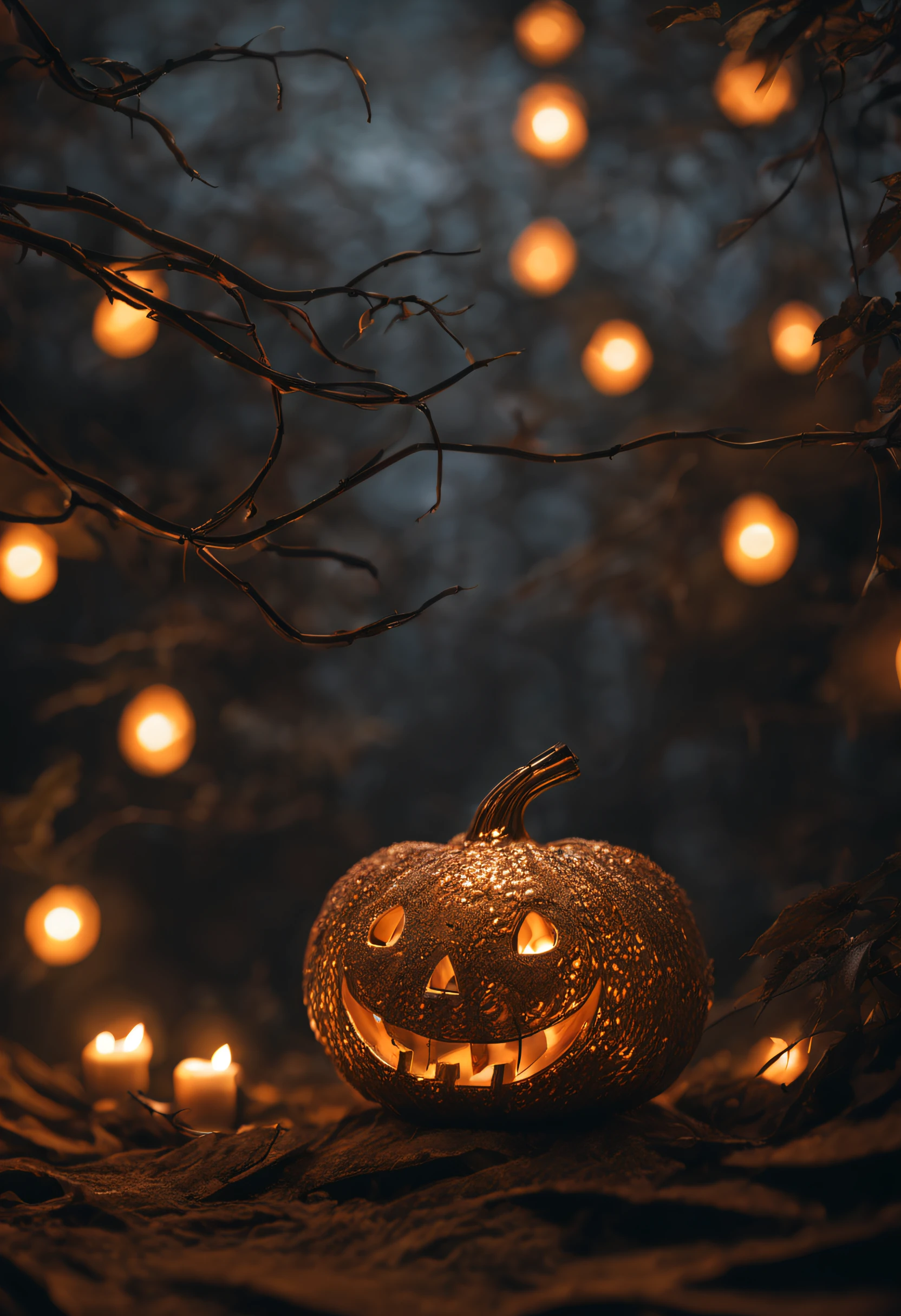 rusty wire mesh pumpkin, leaf, hadgehog, tree, whimsicle, foggy forest, Fairy lights, witchy vibes, trippy candles, mystic, black, wonderful ambient light, radience, high quality, highly detailed, octan render, studio photo, octan render, 32k, studio photo,
trending on artstation, perfect pose, golden ratio, award winner on behance, sharp focus, intricate envirument,