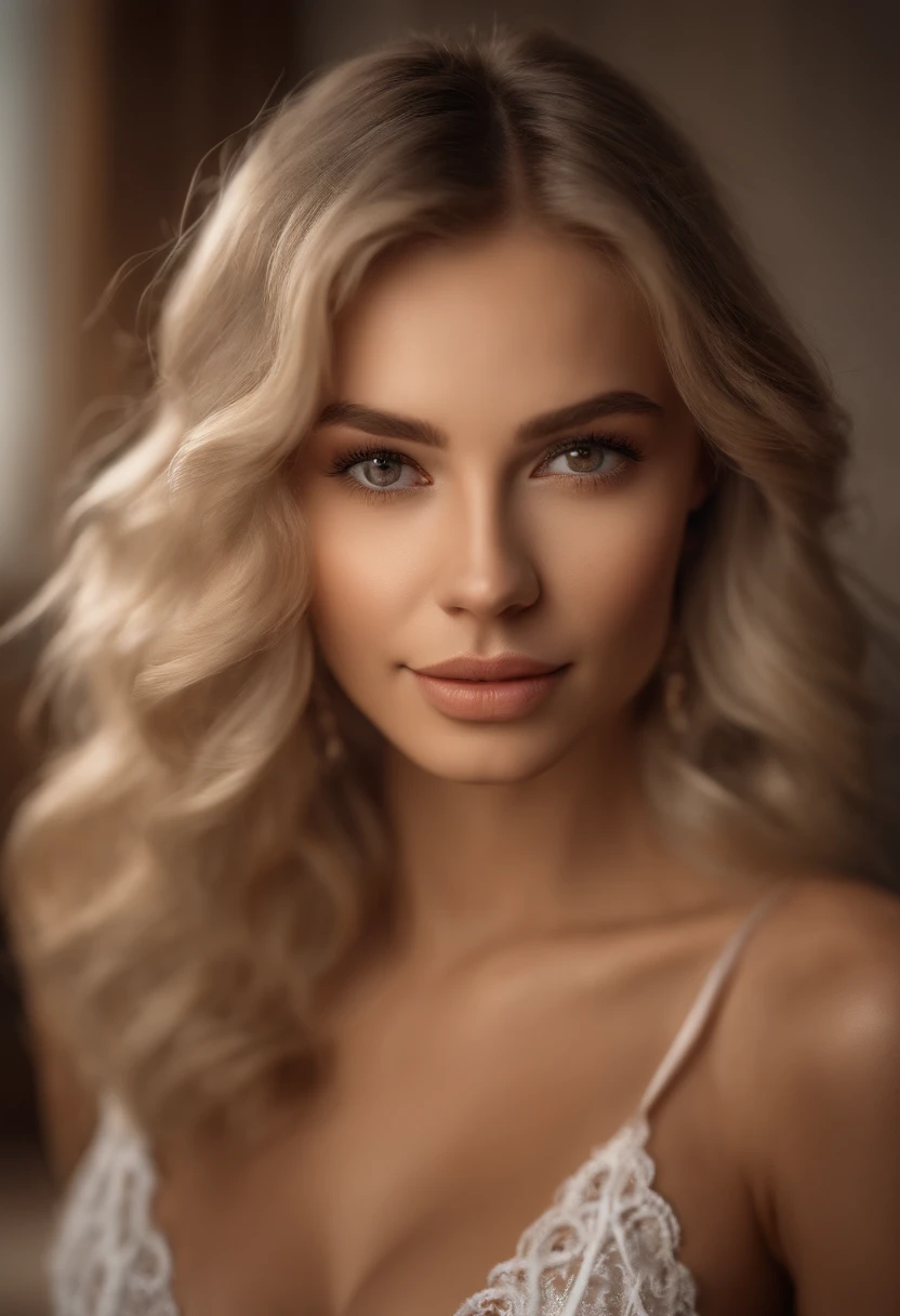 RAW, analog, Nikon Z 85mm,((best quality)), ((masterpiece)), ((realistic)),vintage image, gorgeous russian woman, blond, 22 year old, posing in a hotel wearing lingerie, wearing lingerie petite, smile with teeth showing, ((small breasts)), intricate details, highly detailed, sharp focus, professional, 4k, god rays, hand model, stunning brown eyes, petite, highres, detailed facial features, high detail, sharp focus, smooth, extremely detailed, photo_\(ultra\), photorealistic, realistic, post-processing, max detail, roughness, real life, ultra realistic, photorealism, 8k uhd, SEMI-SILHOUETTE light, slavic face, long blon hair, beautiful hair, characterful face