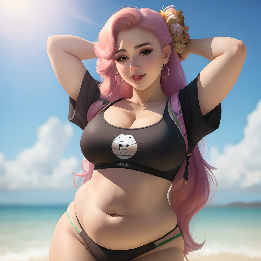 Mulher gorda derretendo
