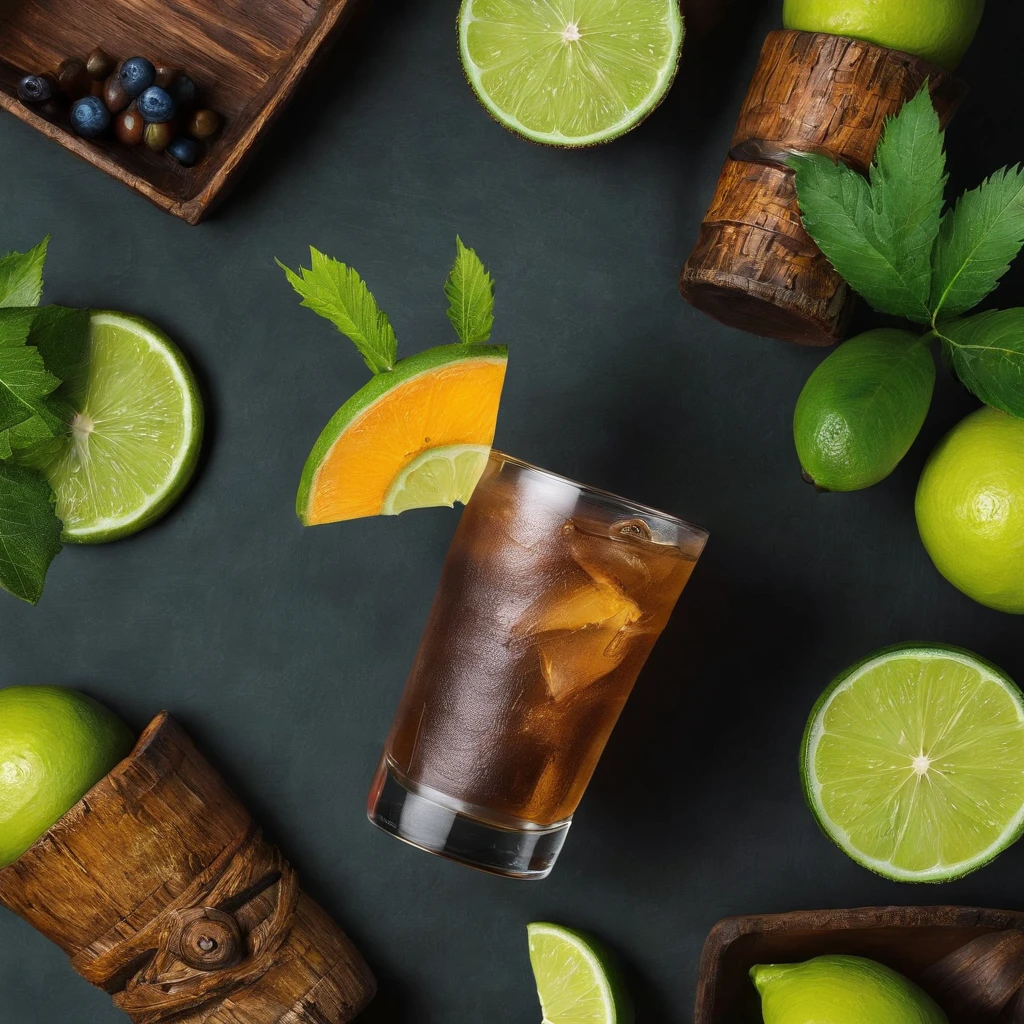 Mexican tiki drink