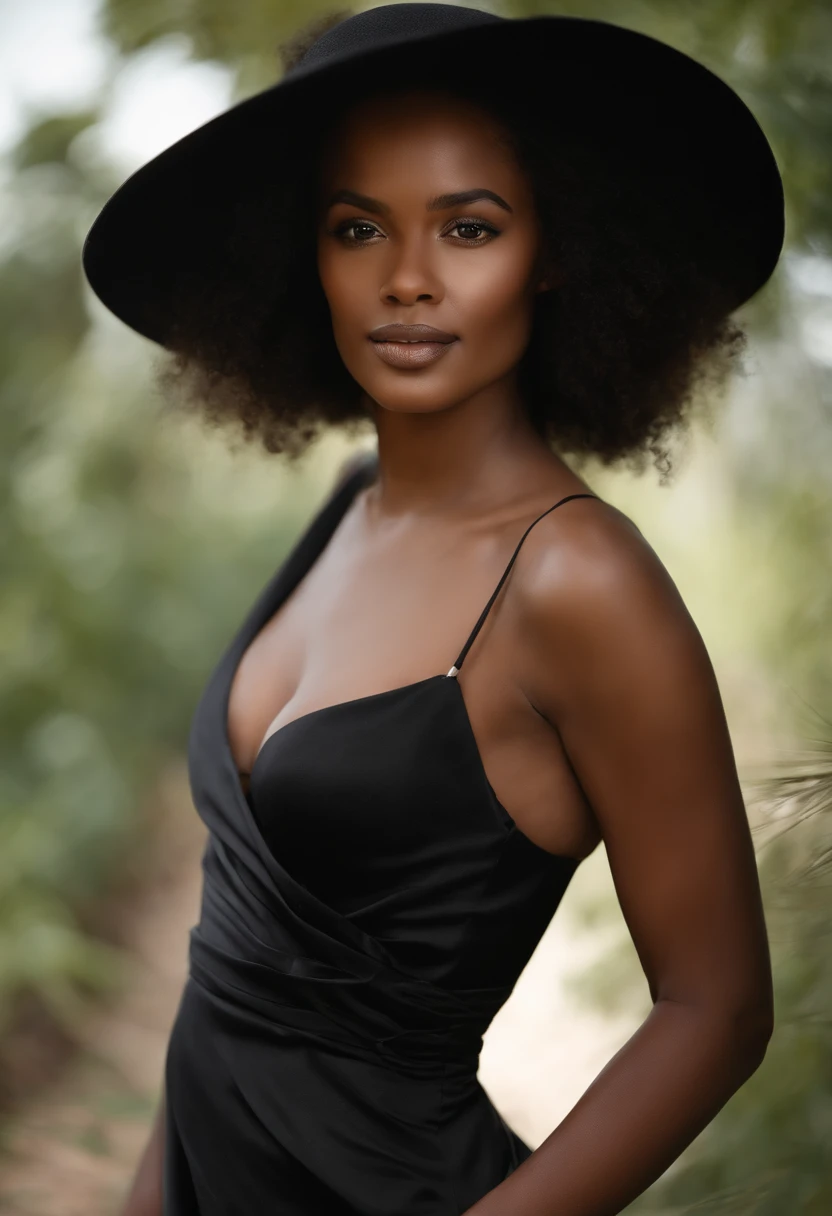 professionnel, (Photo 4k:1.1) par (Jeremy Lipking:0.3), (Dittmann Anna:0.3), (jiner:0.3), (mise au point nette:1.3), High detail, Porter (Neckline assembly:1.2), beautifull detailed face, yeux noisette, longs cheveux noirs, (attractive young woman:1.3), (Seductive:1.1), (rougissant:1.1), Forme du corps du sablier, gros seins ronds, hanches larges, Femme en robe noire , Black Goddess, tight attire, tight attire, smiling seductively, joli visage, fille parfaite aux cheveux blancs, pose satisfaite, Cute seductive smile, belle fille africaine, bonne jeune fille, very sexy pose, Bel angle, pose attrayante, fille mignonne, sexy pose, Un magnifique Africain, Image du corps entier, Very realistic whole body latina in an office
