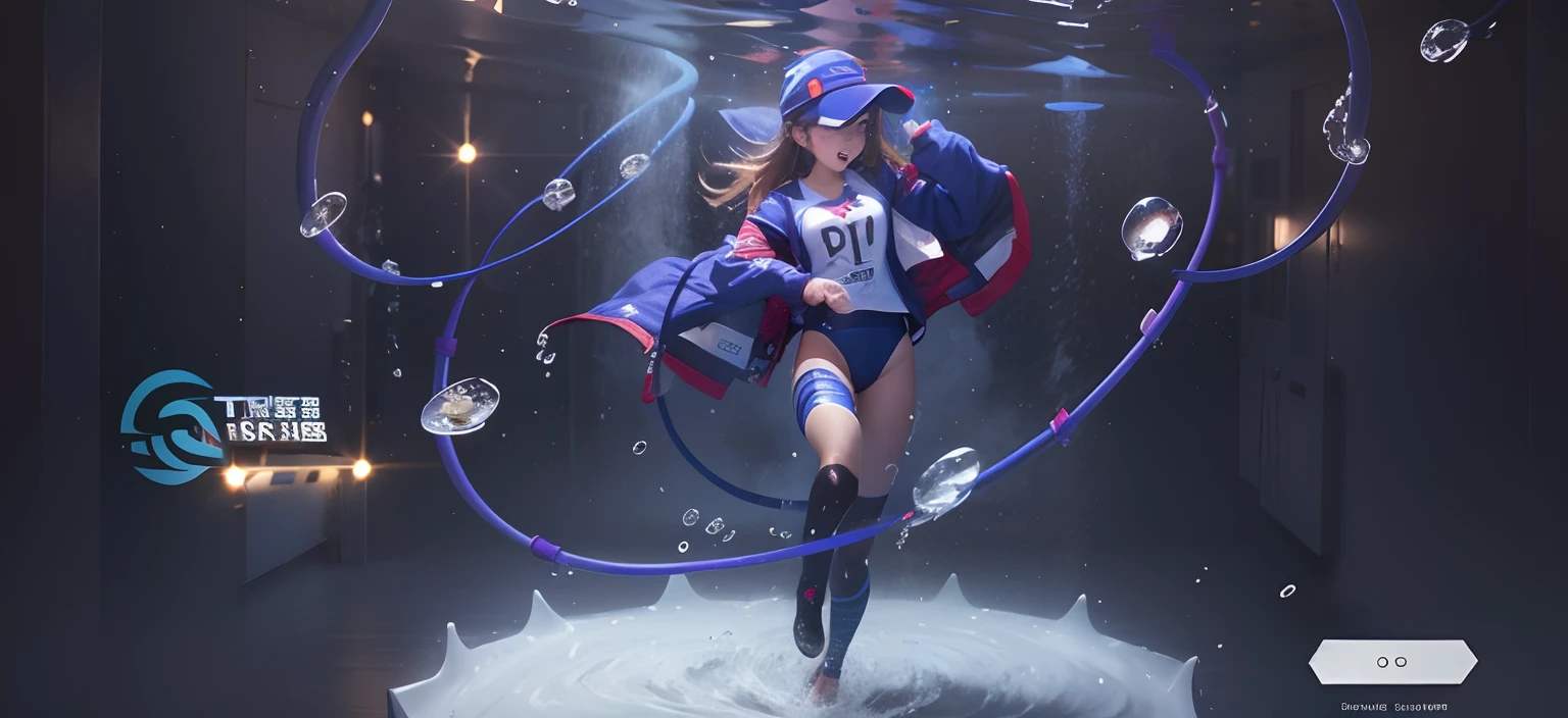 s girl，swimming uniform