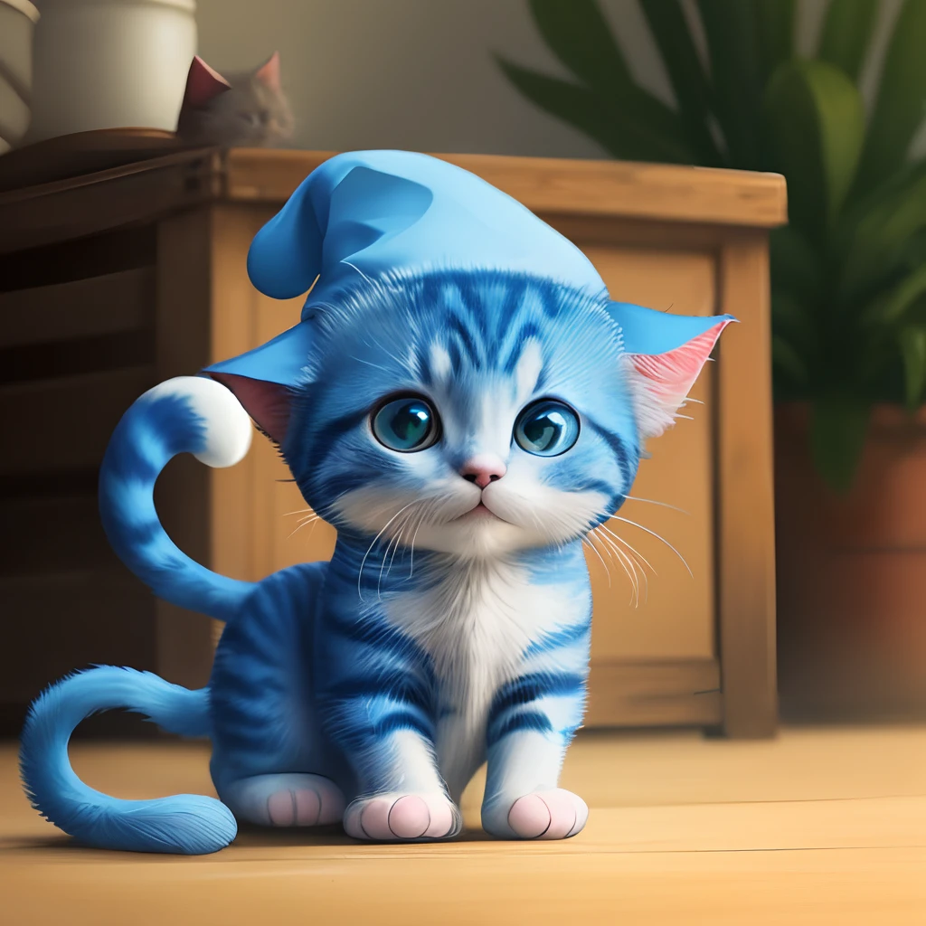 Smurf Cat