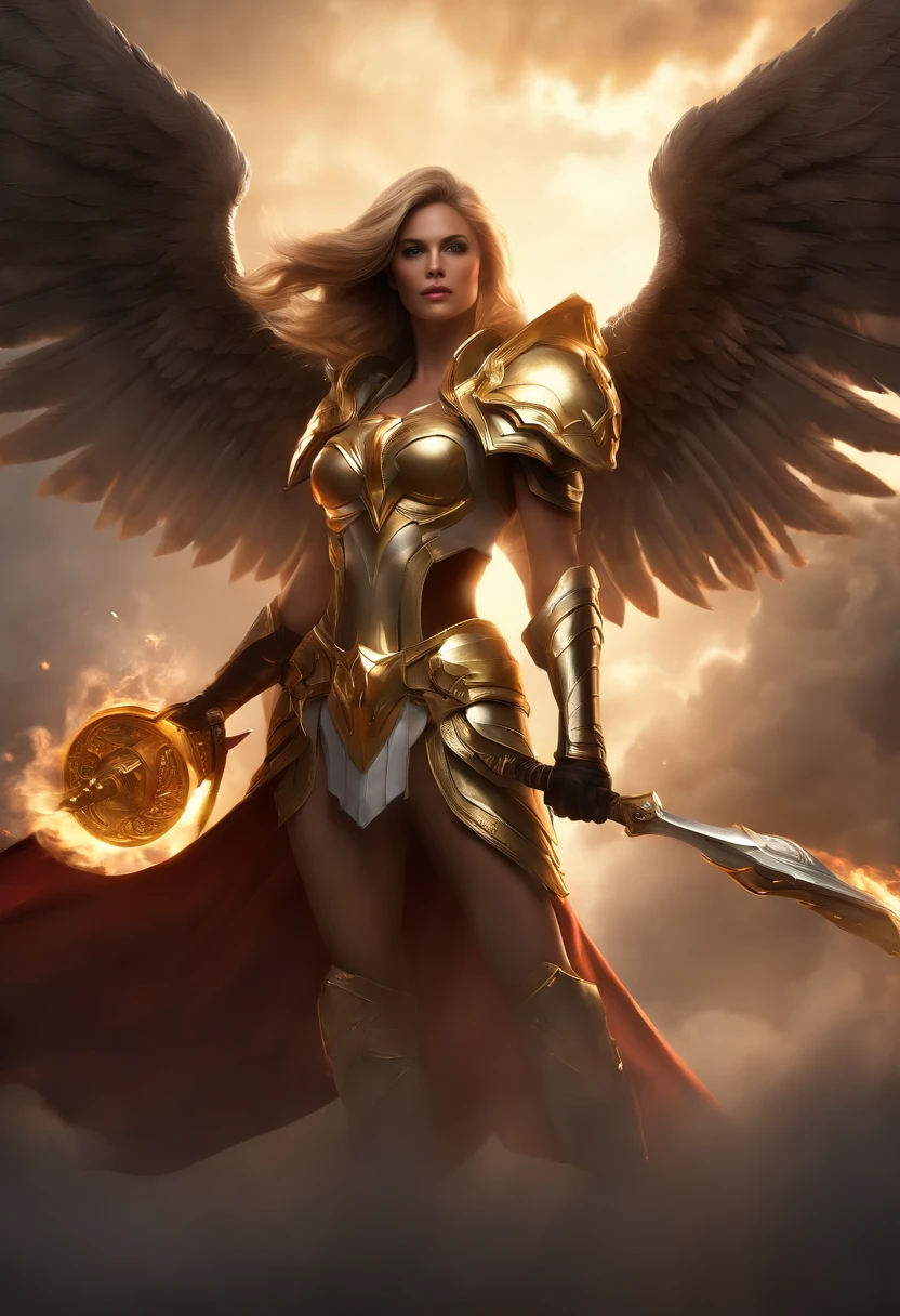 (((Kayle de League of Legends, Ultra realista))), (((corpo inteiro))), (((perfect hands))), Usando a Arma Samurai, fundo antigo, (((Armas Perfeitas))), elegante, gray and black smoke, atordoante, hyper realistic, octan render, surrounded by the effect of smoke and lightning, Estilo League of Legends, fundo antigo, elegante, deslumbrante, (papel de parede), arte conceitual, detalhes intrincados, cat,altamente detalhado, ((cinemactic)), Dramatic, (mais alta qualidade, Concedido, obra-prima:1.5), (fotorrealista:1.5), fotografia, Realistic photo, Nikon, Luz Natural, 4k, highes definition, XF IQ4, 150MP, 50 millimeters, ISO 1000 Certification, 1/Anos 250, Luz Natural, Adobe Lightroom, photolab, Photographic Affinity, PhotoDirector 365,