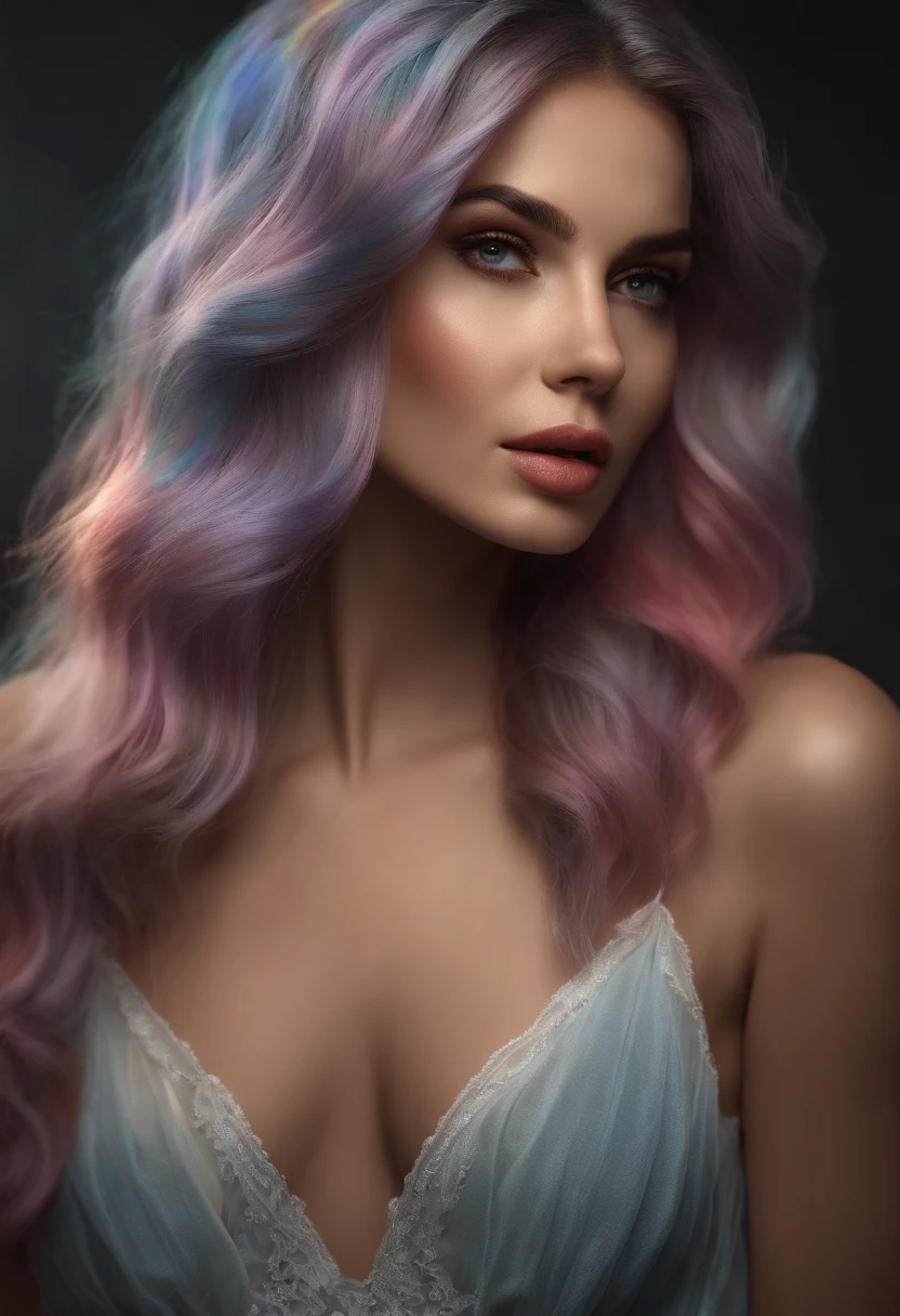 8k, RAW photo, realistic, photo-realistic, hyper-realistic, highest quality, best quality, masterpiece, highly detailed, absurdres,
masterpiece, best quality, (extremely detailed CG unity 8k wallpaper, masterpiece, best quality, ultra-detailed, best shadow), (detailed background), (beautiful detailed face, beautiful detailed eyes), High contrast, (best illumination), 1girl, Australian, multicoloured hair, beautiful, ((colourful paint splashes on transparent background, dulux)), ((caustic)), dynamic angle,beautiful detailed glow,full body, cowboy shot,