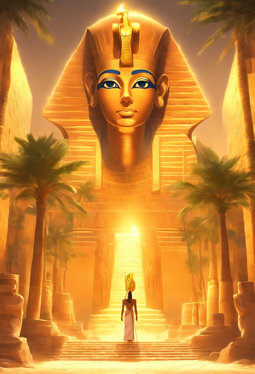 (((Egyptians)))best quality, ultra-high resolution, 4K detailed CG, master piece, divine court, judgment, Egyptian gods, Egyptian mythology, Egyptian temple, Egyptian palace, Egyptian clothing, palm trees, desert, aesthetics, Beautiful image, centered on the screen