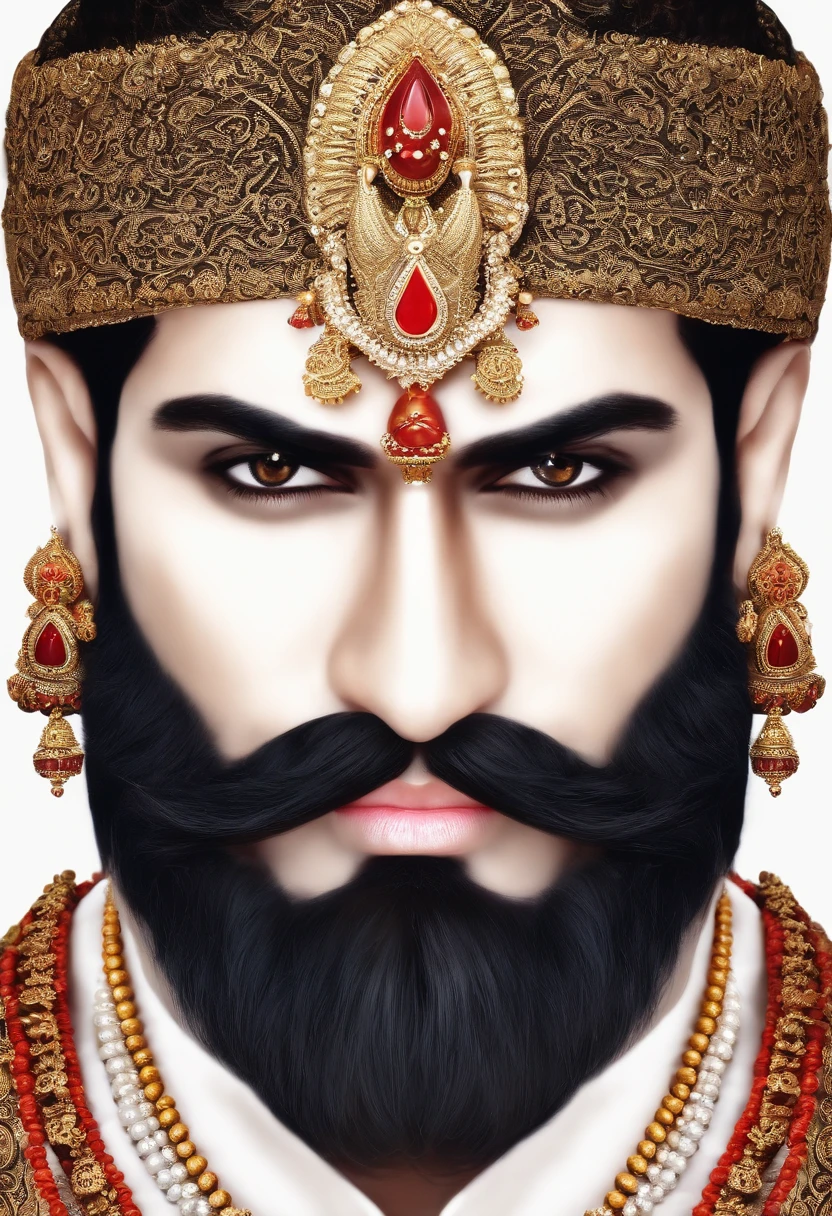 Yash as ravana beard real