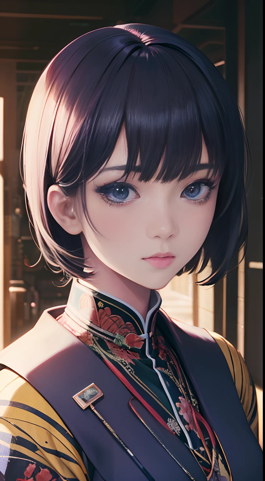 katsuhiro Otomo, M C Escher, François Schuiten, Japanese anime, beautiful machanical girl, close up, perfect body, urban scene, jeep, hyper detailed, high resolution definition quality masterpiece, fine lines, vibrant colors, girl, masterpiece, sharp focus, best quality, depth of field, cinematic lighting,