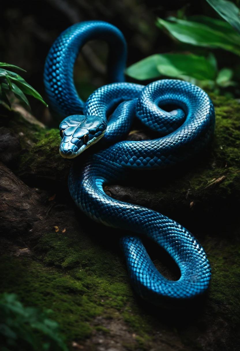 Blue Magic Snake