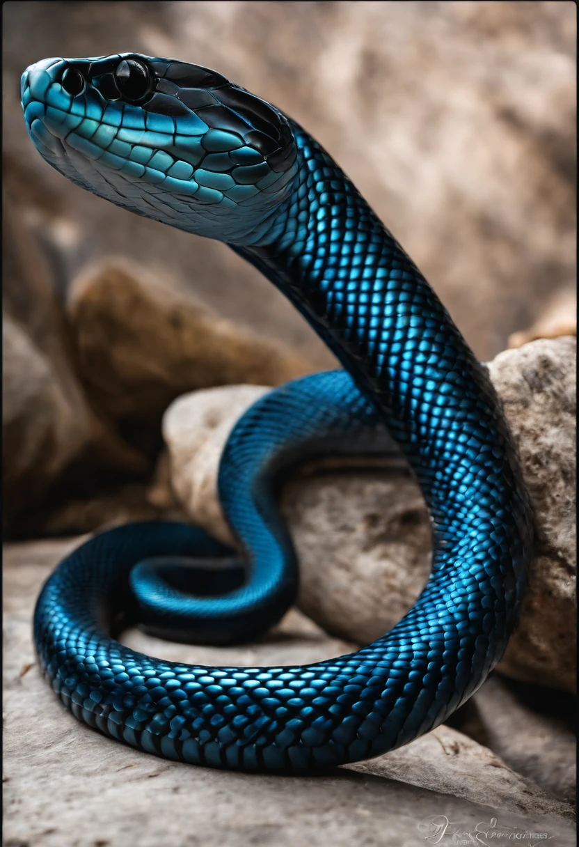 Blue Magic Snake