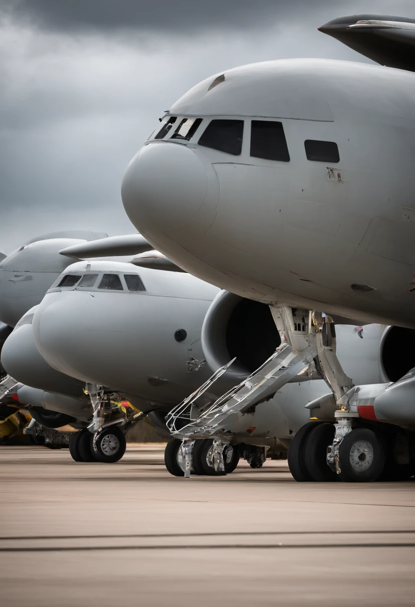 E-3 AWACS jet boneyard.