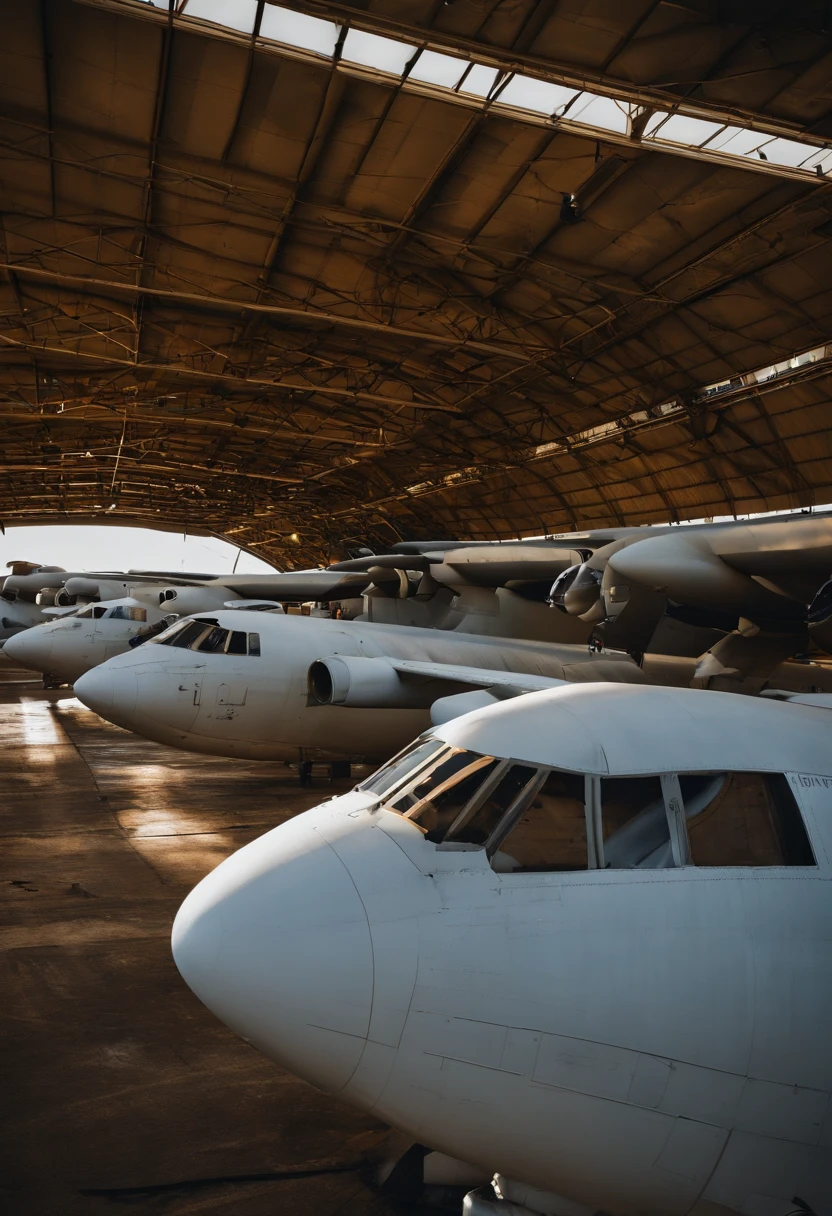 E-3 AWACS jet boneyard.