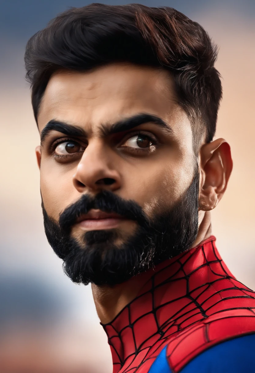 Virat kohli as spiderman aesthetic