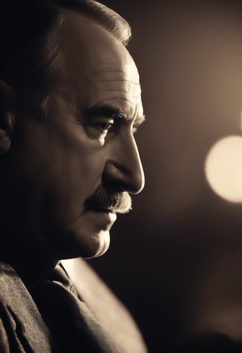 Create an image representing the iconic last words of history's famous leaders
