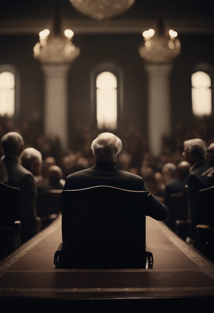 Create an image representing the iconic last words of history's famous leaders
