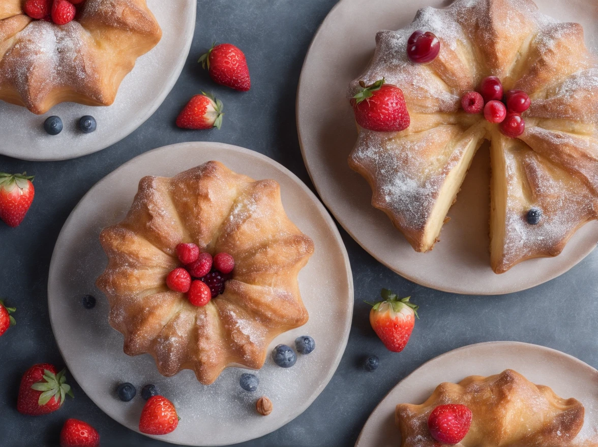 a delicious pastry, cinematic, professional photography, studio lighting, studio background, advertising photography, intricate details, hyper-detailed, ultra realistic, 8K UHD