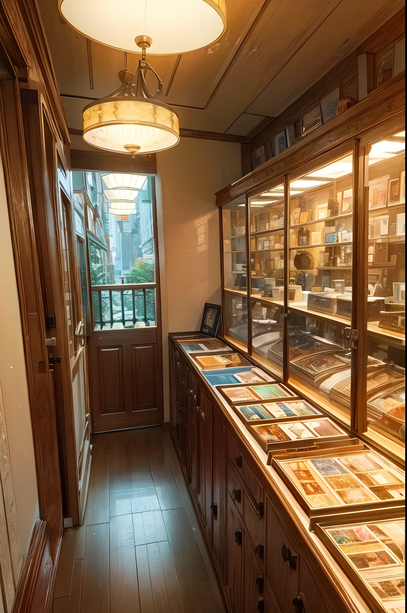 Embark on a nostalgic journey to the year 1999 at a quaint little gallery named Gallery♭1999, Located between Ochanomizu and Ginza in Tokyo. On input, You are instantly transported to the tip of the millennium. The air is filled with the tunes of the 1999 song, Gently echoing from vintage speakers. galleries, Although small, It is a time capsule, cranny々Meticulously curated with artifacts up to, Memorabilia, Decoration since 1999. On the second floor there is a cozy reading café, Furniture location, Books, And even the menu reflects the zeitgeist of 1999. With the aroma of coffee、mixed with the familiar aroma of books published before 1999, Invites visitors to remember as they delve into reading. The adjacent sweets shop is、Offering sweets that were popular at the time、Raised attractiveness.. As the day progresses, Evening light gives off a warm glow, Invite visitors to the west-facing room on the 3rd floor. Here, As the sun sets, Gently paint the downtown scenery, golden colors, Outdoor scenes are juxtaposed with nostalgic interiors, Create a surreal blend of past and present. night-time serenity, Coupled with a unique time travel experience, makes Gallery♭1999 a cherished retreat for those seeking a gentle voyage back to a simpler time.", 8K