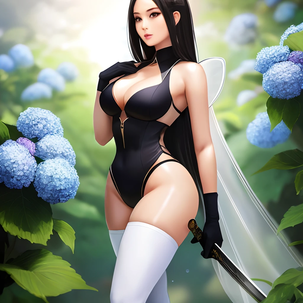 Chinese fairy sexy beauty,Sexy super short clothes,Raised sexy,Raised sexy,Raised sexy,seductiv,Blushing face,with fair skin,Standing painting,full bodyesbian,Gorgeous Light and Shadows,Hydrangea tree background,Smoke rain background,8k,Fine hair,long whitr hair,blackigeyes,Clothes that show cleavage,Expose the chest,Tight clothing,The privacy part is huge,woman,Raised sexy,Raised sexy,Hourglass-shaped figure,Raised sexy,Raised sexy,Hourglass-shaped figure,The thighs are white and slender,full bodyesbian,Reveal the inside,beautifullegs,long sword,cleanness,sweat leggs,Stocking gloves,enchanted