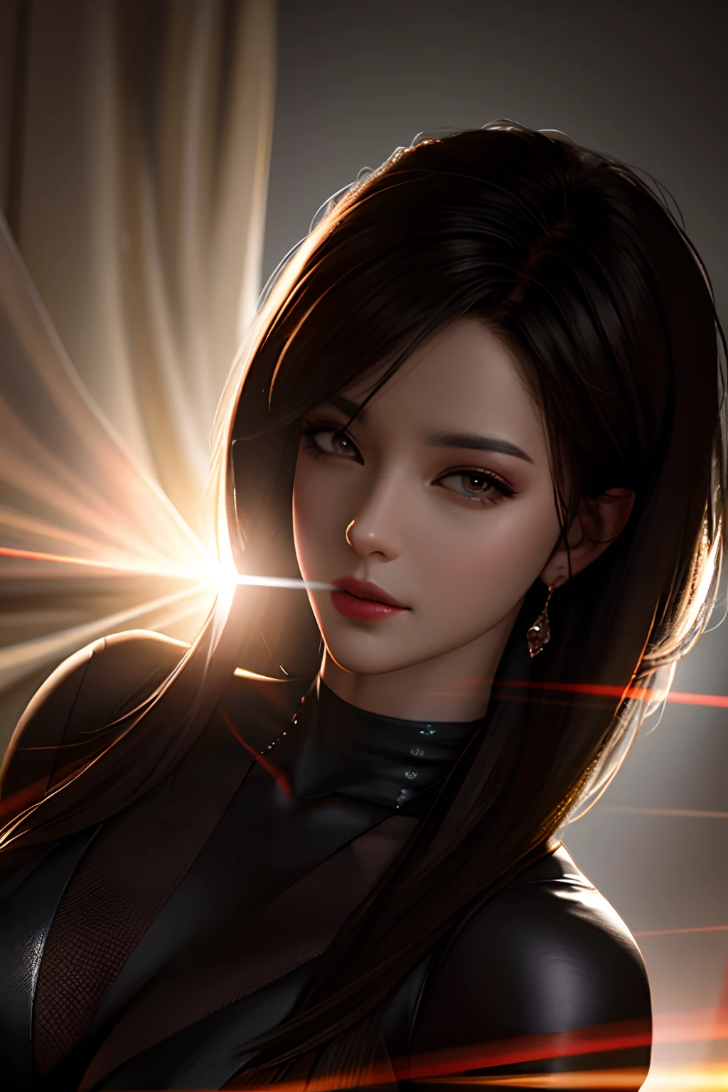 masterpiece, best quality, high quality, High definition, High quality texture, High quality shadow, high detail, realistic, Cinematic Light, sidelighting, Lens Flare, Ray tracing, sharp focus,