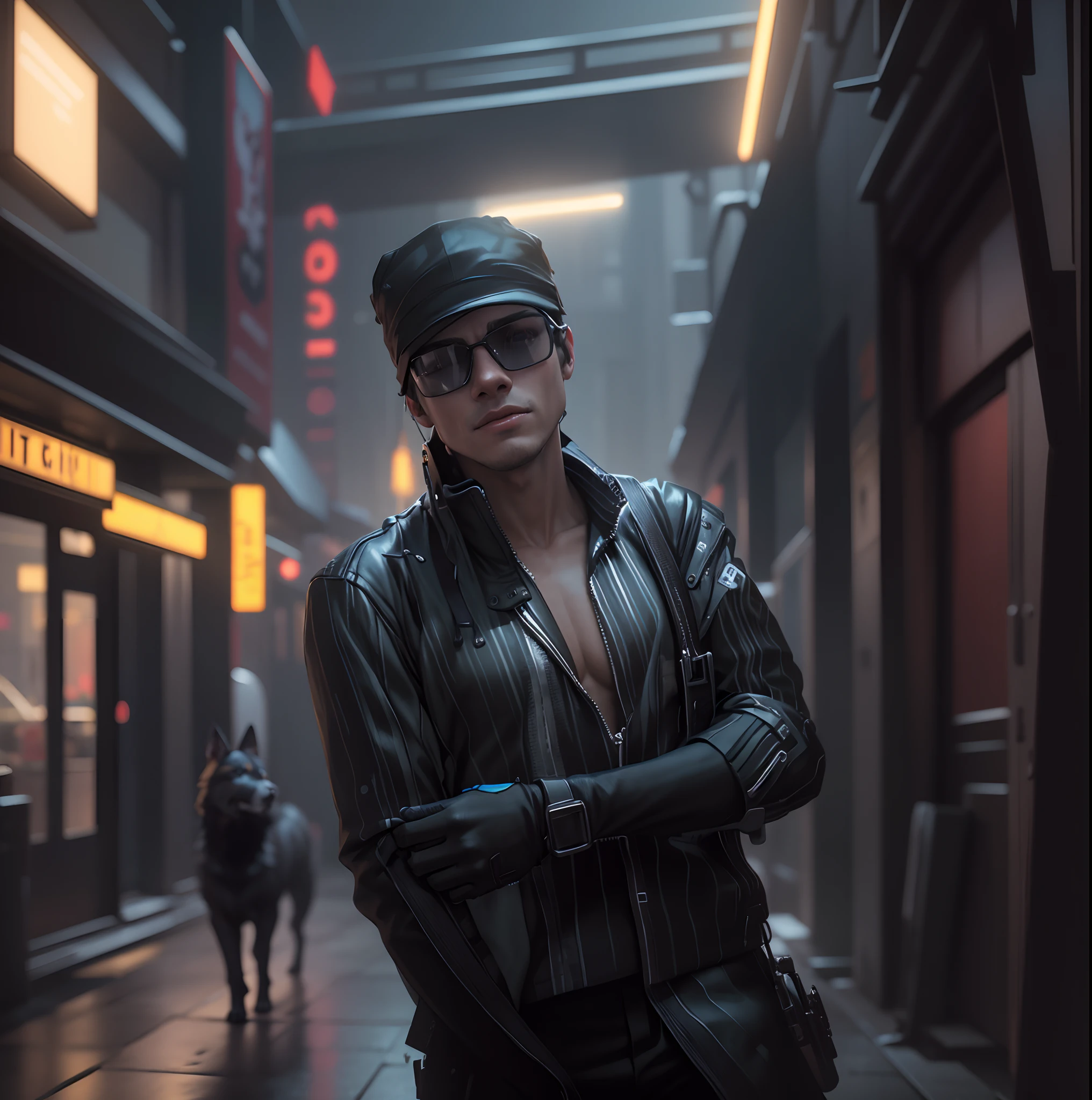 Change balcground cyberpunk hundsome boy, realistick face,8k ultra realistick.