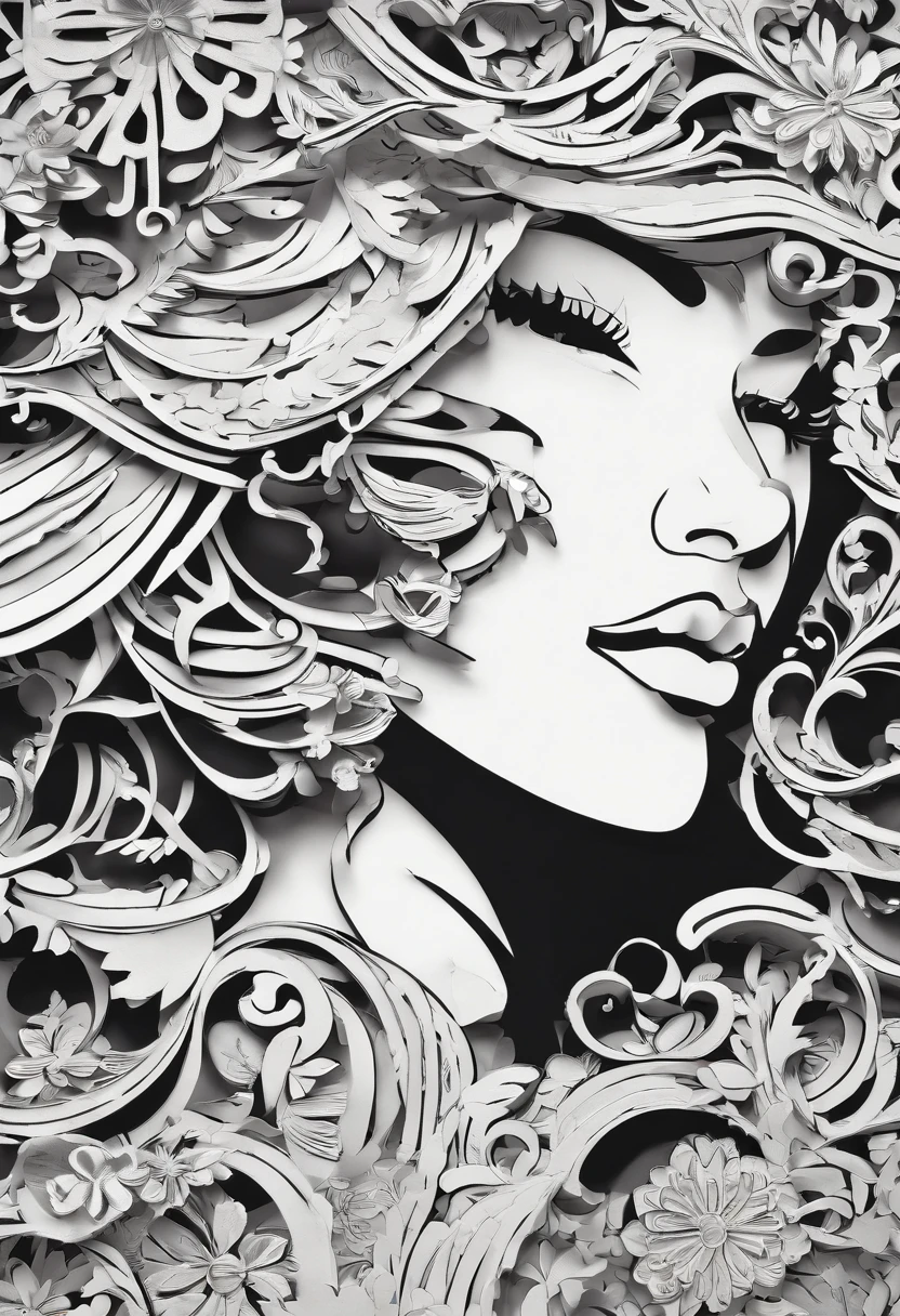 (1girl in:1.3),Full body, Abstract Art, Like Angelina Jolie,Tilt the covered cardboard slightly to show your face,Fractal Art,Colorful,
style-swirlmagic, (masutepiece, Best Quality, High quality, hight resolution, Ultra-detailed),