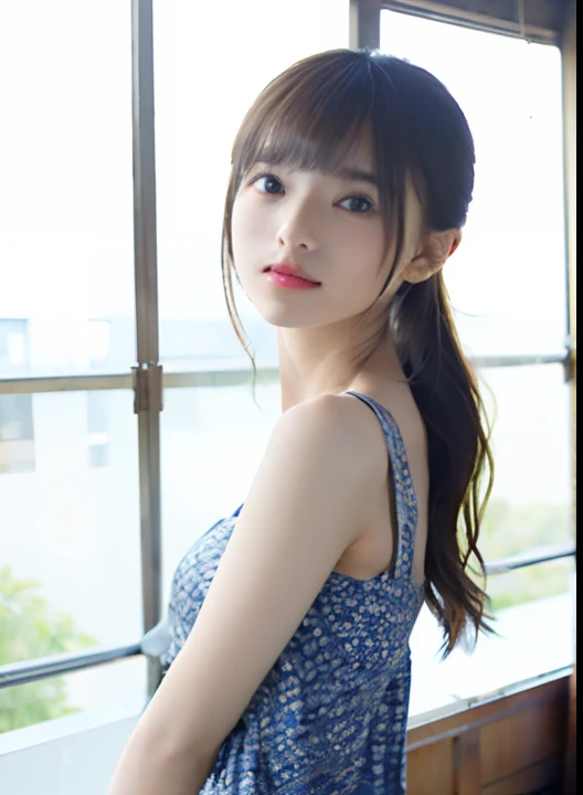 1girl, solo,(best quality),(masterpiece:1.1), full body, looking_at_viewer, dynamic angle, cute, clear facial skin,