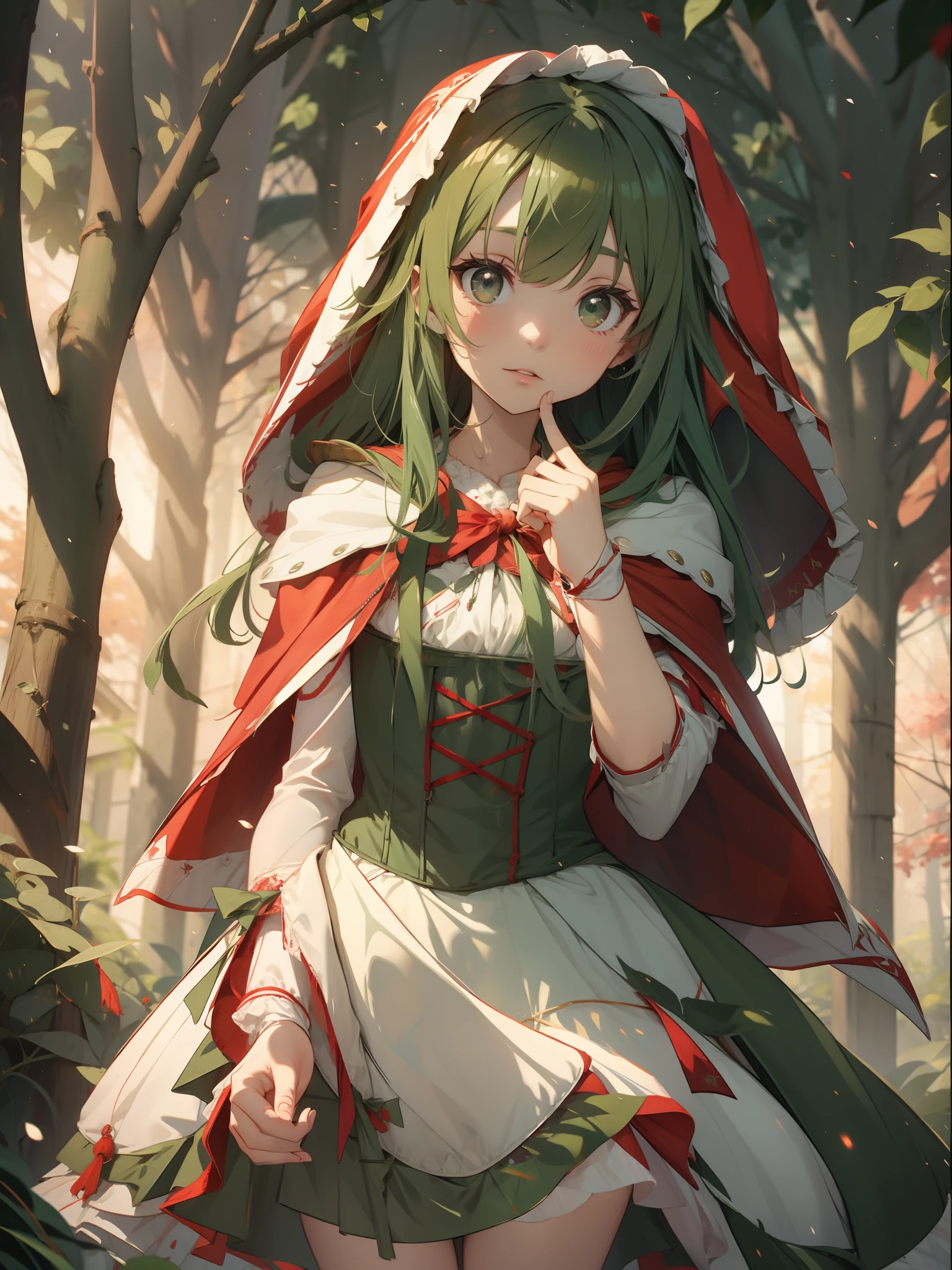 Red cloak