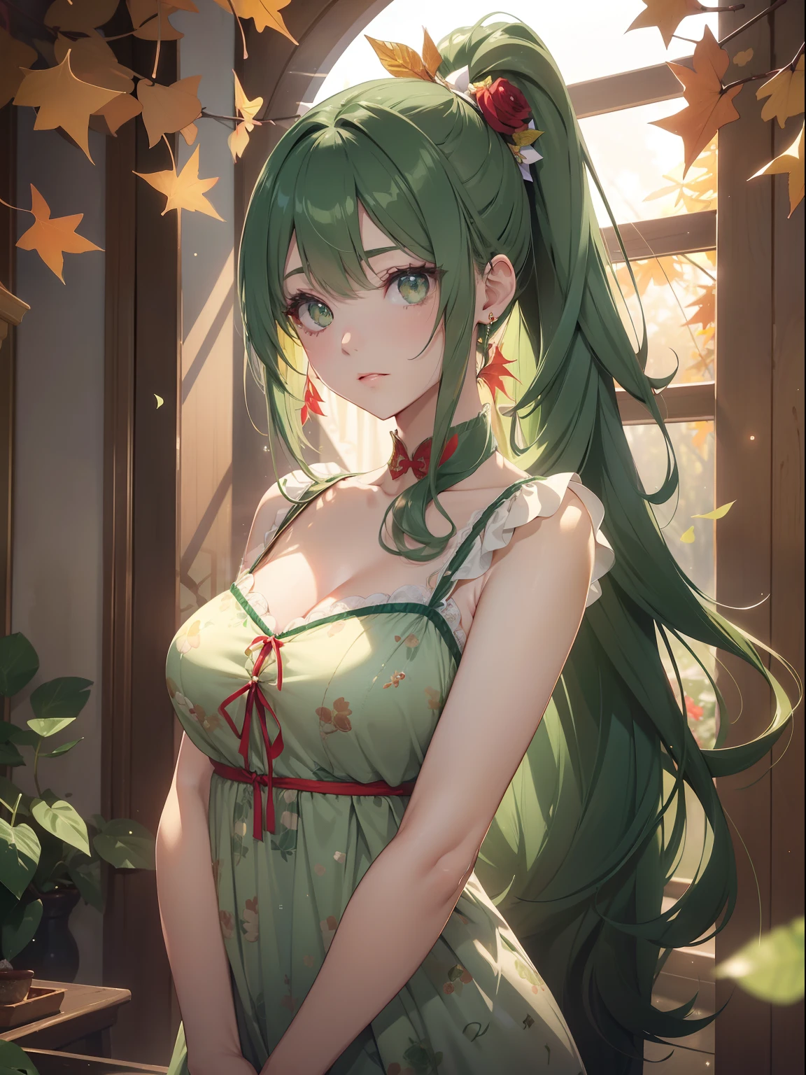 apple green eyes