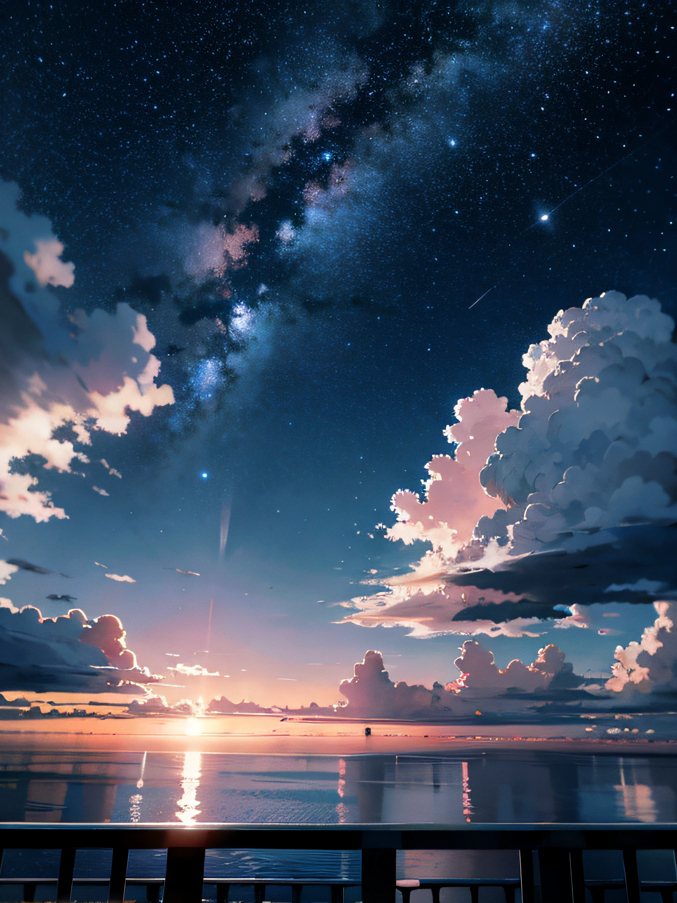 Clouds, Starry sky, Silversea System、