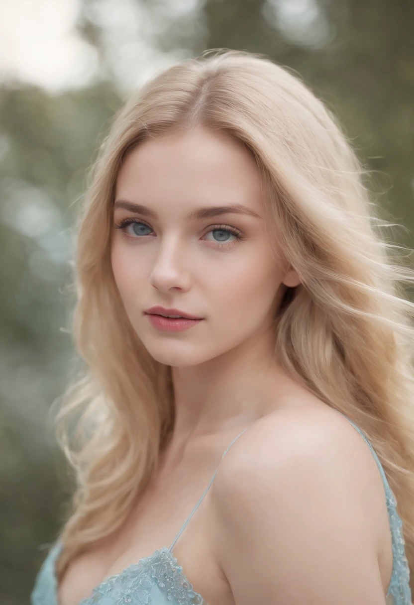 1 girl, very disheveled hair, |blonde, very beautiful long shiny hair, very beautiful pretty face, shiny shiny beautiful skin, solo, super high quality, hard focus, film grain, super high resolution, masterpiece, sparkling nice detailed crystal clear light blue eyes,