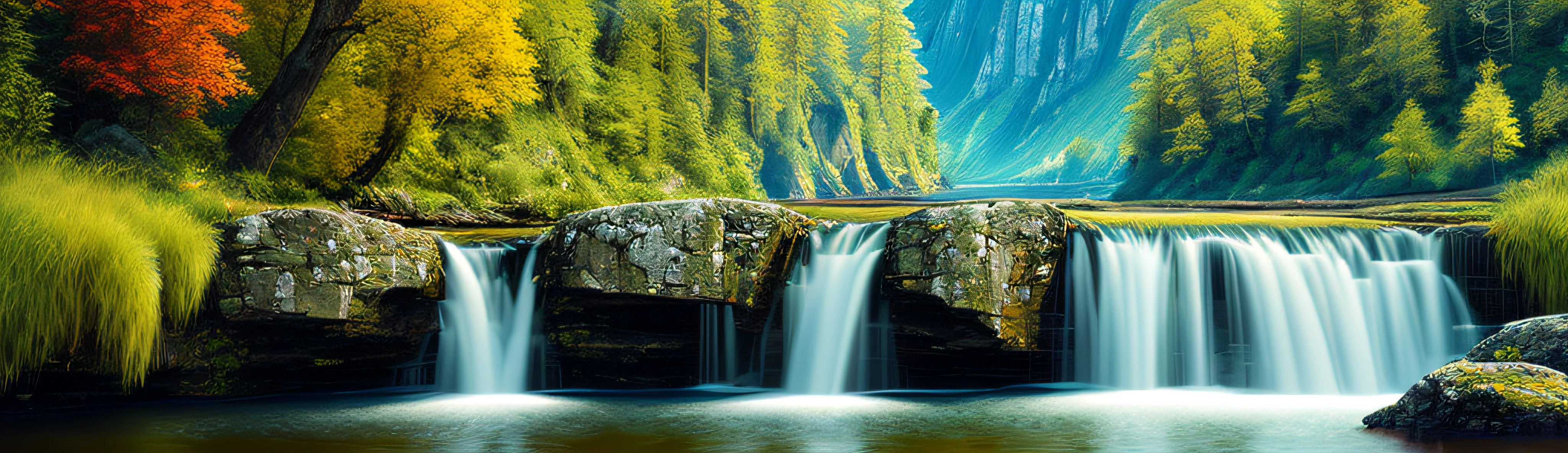 landscape, water, (extremely detailed CG unity 8k wallpaper), most beautiful artwork in the world, professional majestic oil painting, intricate, High Detail, Sharp focus, dramatic, photorealistic painting art